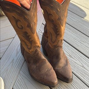 Brown Western Cowboy Boots